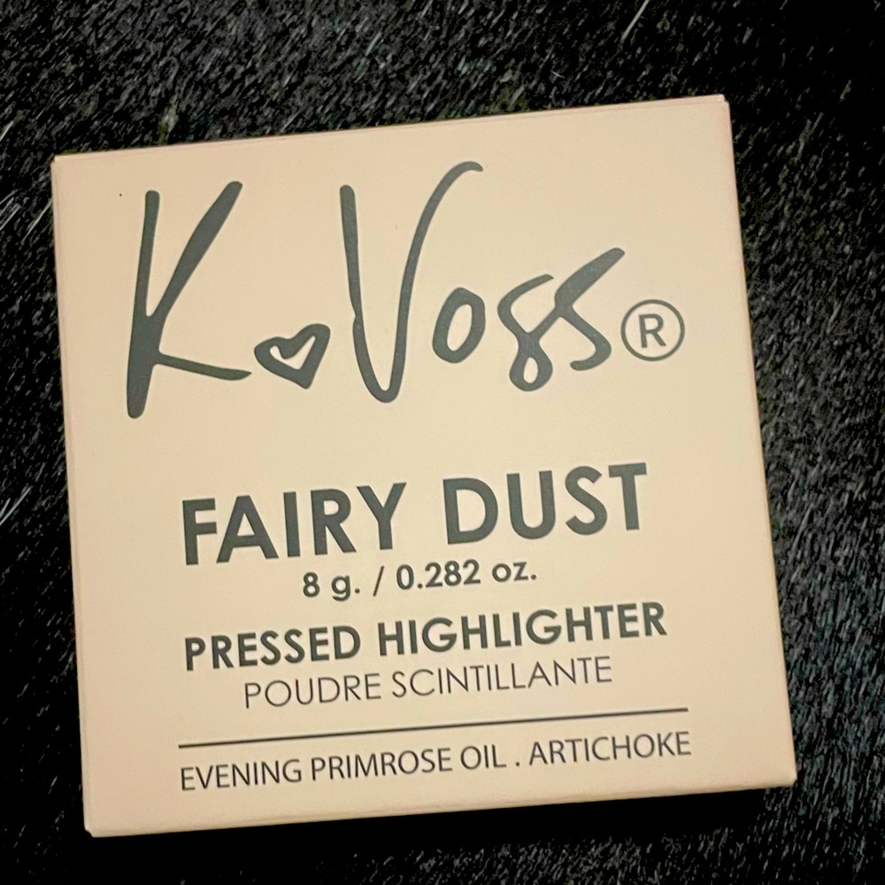 K Voss Fairy‎ Dust Pressed Highlighter - Moonlight / Starkissed, 0.282 oz
